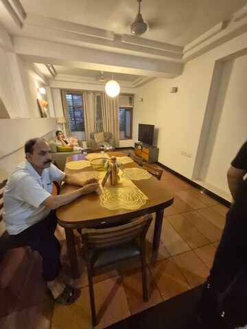 Living Room in 3 BHK Builder Floor at Shivalik Colony – for Rent