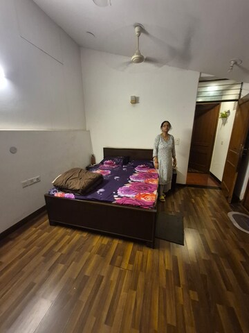 Bedroom in 3 BHK Builder Floor at Shivalik Colony – for Rent
