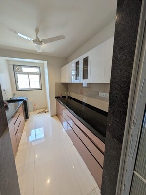 Kitchen in 3 BHK Apartment at Runwal Nirvana, Parel – for Rent