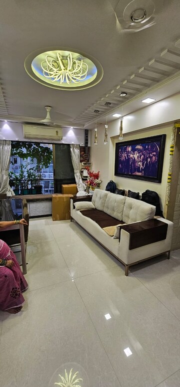 Living Room in 2 BHK Apartment at Kabra Paradise, Andheri West – for Rent