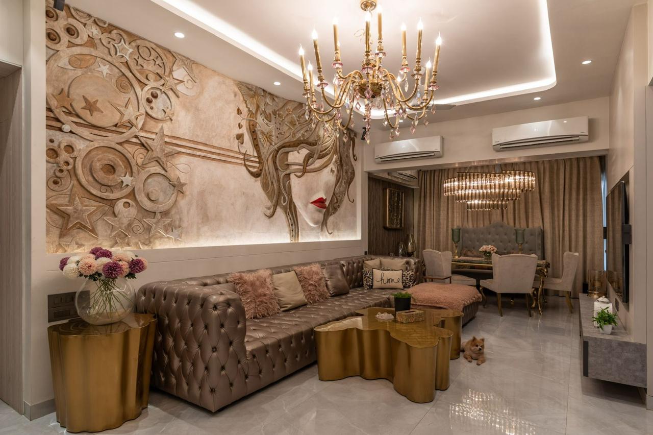 3.5 BHK + Servant Room 1500 Sq.Ft. Apartment in Poseidon Apartment