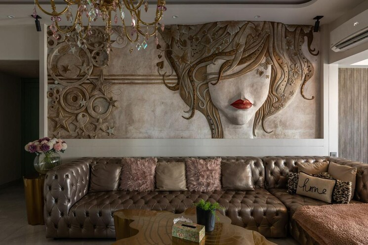 Living Room, poseidon-apartment 3.5 Bedroom 1500 Sq.Ft. Apartment In Andheri West Mumbai 8888596