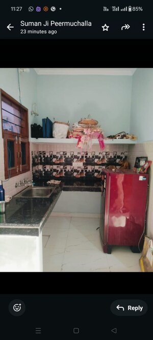 Kitchen in 2 BHK Independent House at Guru Nanak Enclave, Dhakoli – for Sale