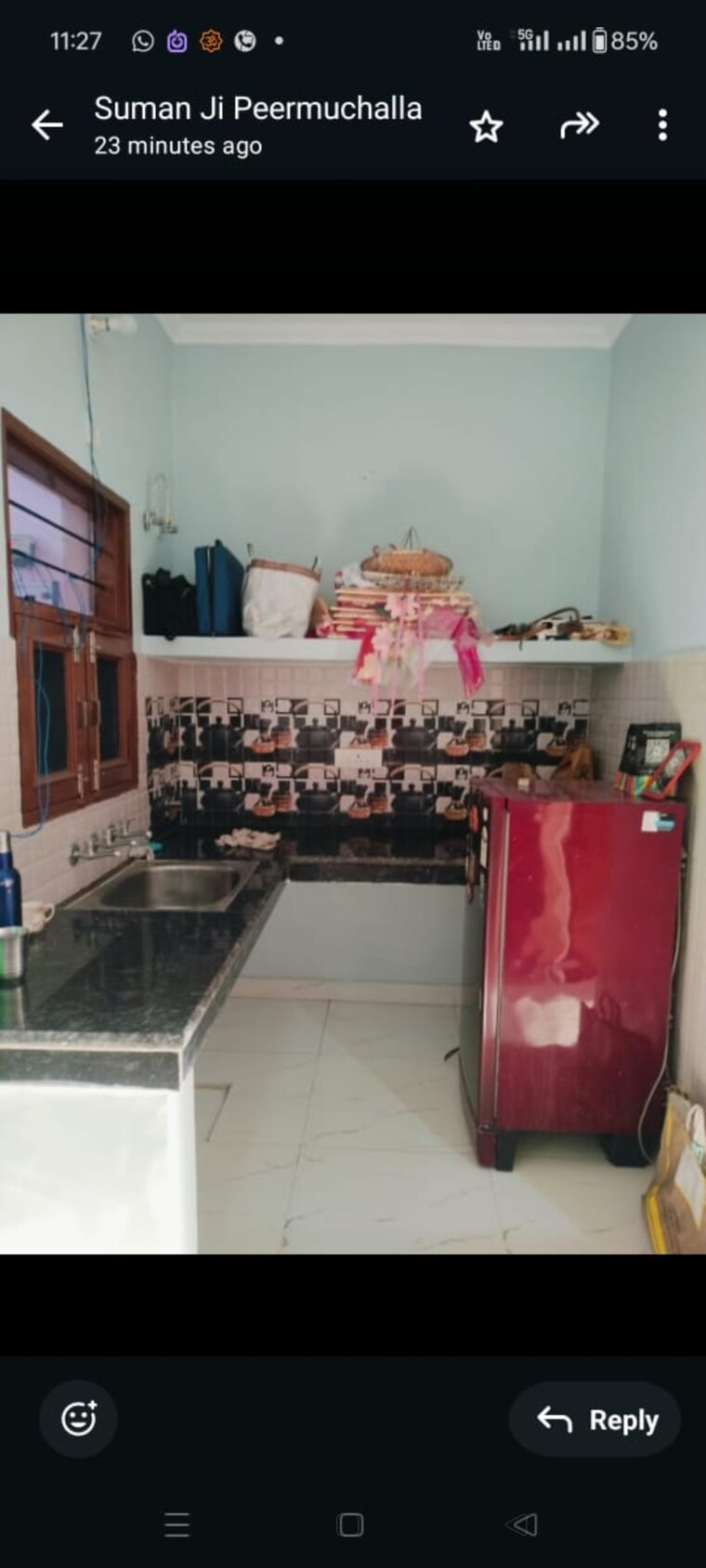 Kitchen, guru-nanak-enclave 2 Bedroom 540 Sq.Ft. Independent House In Dhakoli Zirakpur 8888638