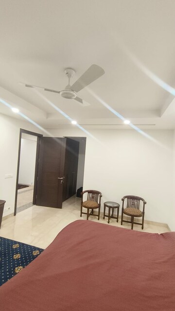 Bedroom in 4 BHK Builder Floor at Green Park Extension – for Rent