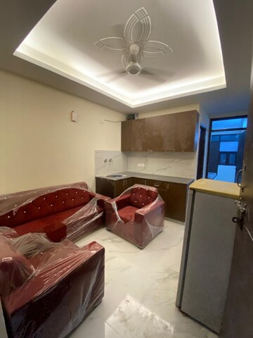 Living Room in 1 BHK Builder Floor at Saket – for Rent