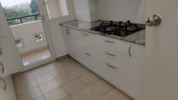 Kitchen in 2 BHK Apartment at DLF Westend Heights New Town, Akshayanagar – for Rent