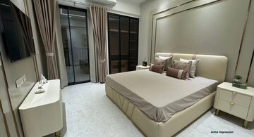 Bedroom in 3 BHK Builder Floor at RWA Apartments Sector 41, Sector 41 – for Rent