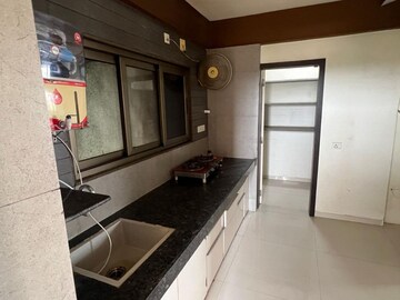 Kitchen in 3 BHK Apartment at Binori Solitaire, Bopal – for Rent