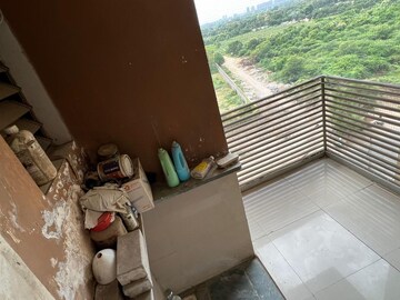 Balcony in 3 BHK Apartment at Binori Solitaire, Bopal – for Rent