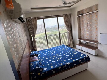 Bedroom in 3 BHK Apartment at Binori Solitaire, Bopal – for Rent