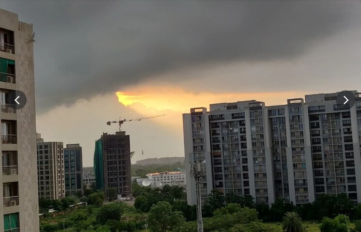 Exterior View, poddar-palm-greens 2 Bedroom 1064 Sq.Ft. Apartment In Makarba Ahmedabad 8888967