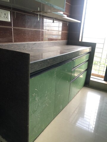 Kitchen in 1 BHK Apartment at Tharwani Krupa, Kamothe – for Rent