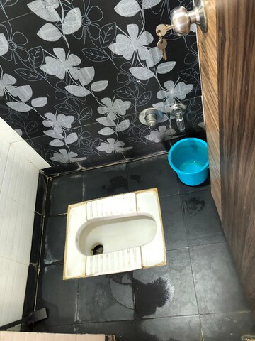 Bathroom in 1 BHK Apartment at Tharwani Krupa, Kamothe – for Rent