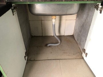 Bathroom in 1 BHK Apartment at Tharwani Krupa, Kamothe – for Rent