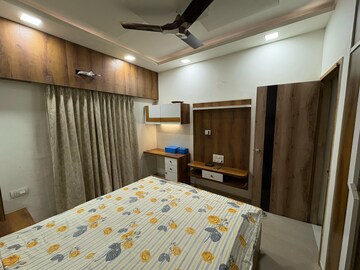 Bedroom in 3 BHK Apartment at Vishwanath Ishaan 3, Prahlad Nagar – for Rent