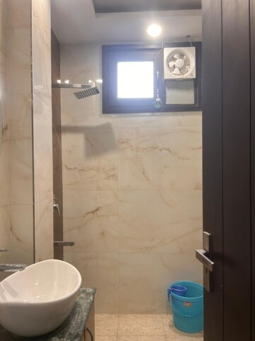 Bathroom in 2 BHK Builder Floor at Malviya Nagar – for Rent