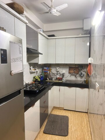 Kitchen in 2 BHK Builder Floor at Malviya Nagar – for Rent