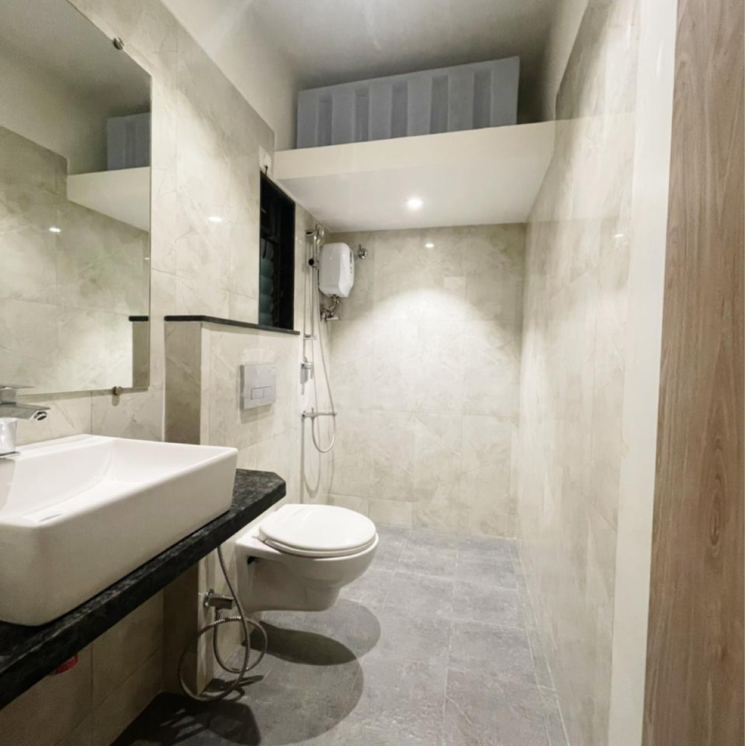 Bathroom, shapoorji-pallonji-joyville-virar-phase-4 1 Bedroom 420 Sq.Ft. Apartment In Bolinj Palghar 8889034