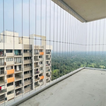 Balcony in 1 BHK Apartment at Shapoorji Pallonji Joyville Virar Phase 4, Bolinj – for Sale
