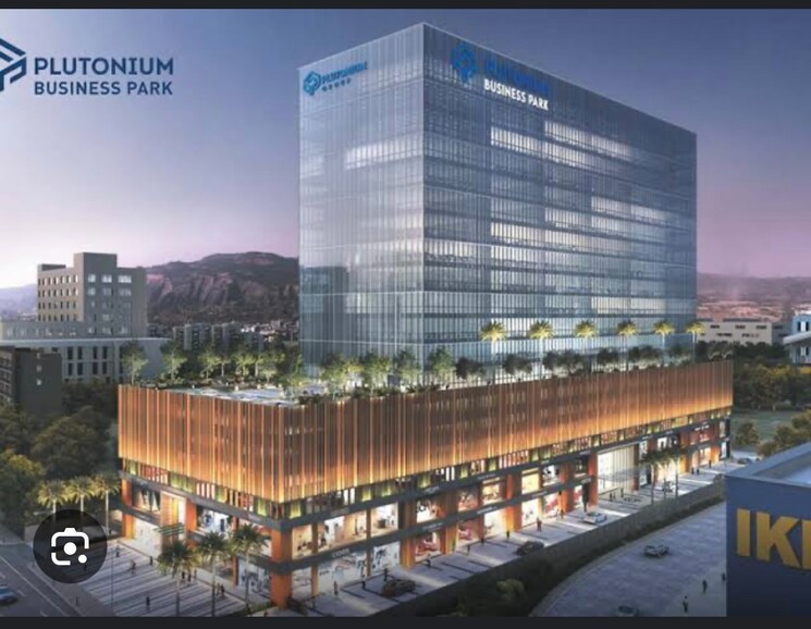 Exterior View, plutonium-business-park Commercial Office Space 2500 Sq.Ft. In Turbhe Navi Mumbai 8889010