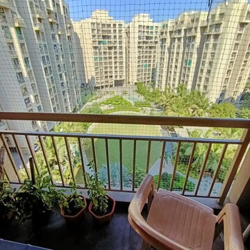Balcony in 3 BHK Apartment at Makarba – for Rent