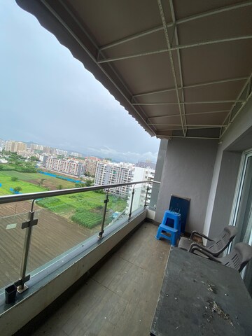 Balcony in 2 BHK Apartment at Pethkar Siyona, Punawale – for Rent