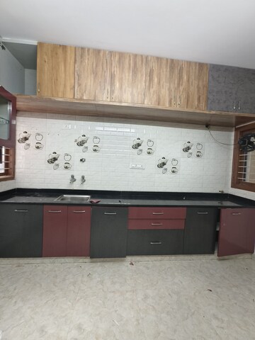 Kitchen in 1 BHK Builder Floor at Iti Layout – for Rent