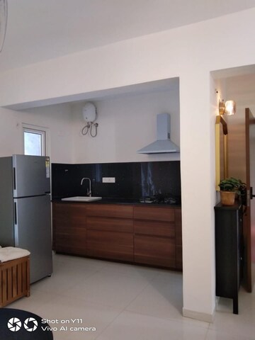 Kitchen in 2 BHK Apartment at Hiren High cliff, Off Sarjapur Road – for Sale