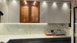 Kitchen in 3.5 BHK Apartment at Omaxe R2, Gomti Nagar – for Sale