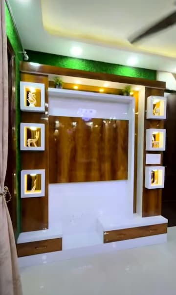 Bedroom in 2 BHK Apartment at Sheth Montana, Mulund West – for Rent