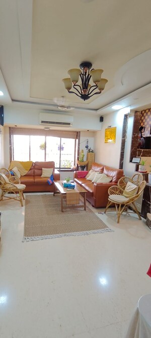 Living Room in 2 BHK Apartment at Vashi – for Sale