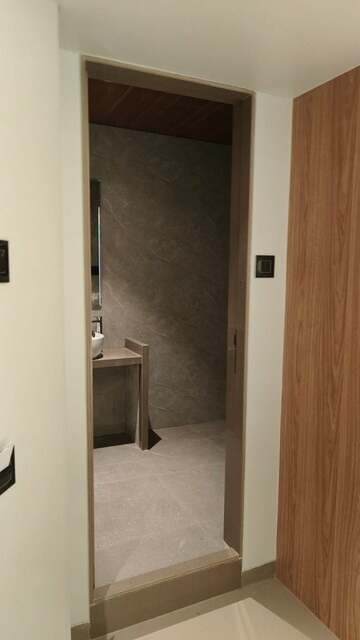 Bathroom in 3 BHK Apartment at LnT Crescent Bay T3, Parel – for Rent