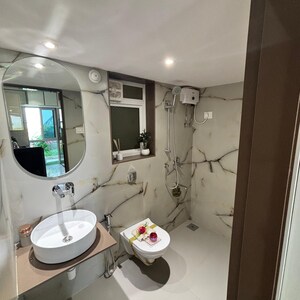 Bathroom in 1 BHK Apartment at Ornate Serenity, Tivri – for Sale