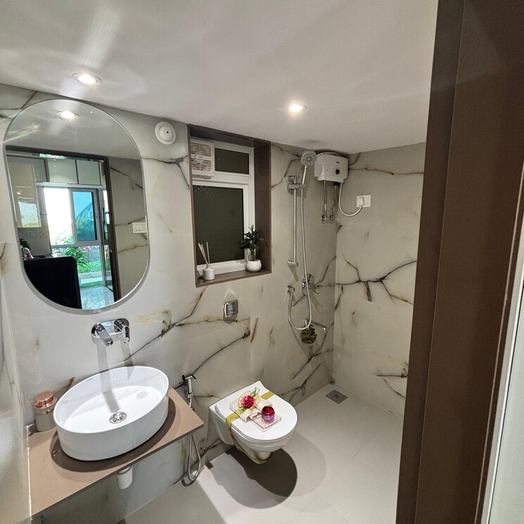 Bathroom, ornate-serenity 1 Bedroom 571 Sq.Ft. Apartment In Tivri Palghar 8889186