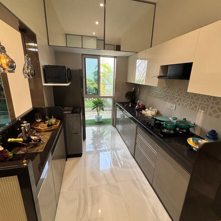 Kitchen, ornate-serenity 1 Bedroom 571 Sq.Ft. Apartment In Tivri Palghar 8889186