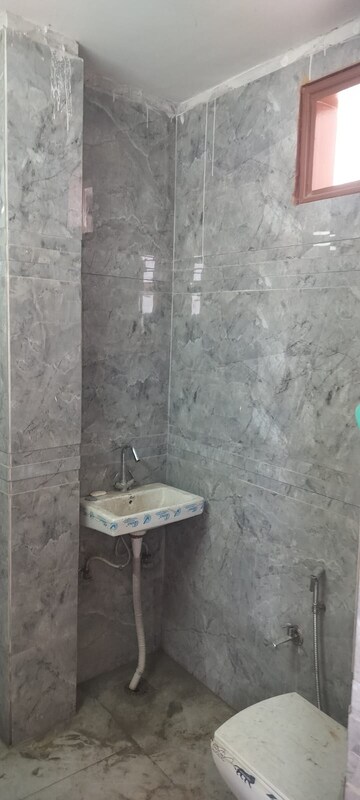 Bathroom in 2 BHK Builder Floor at Kalkaji – for Rent