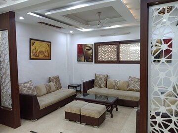 Living Room in 3 BHK Builder Floor at Rajouri Garden – for Rent