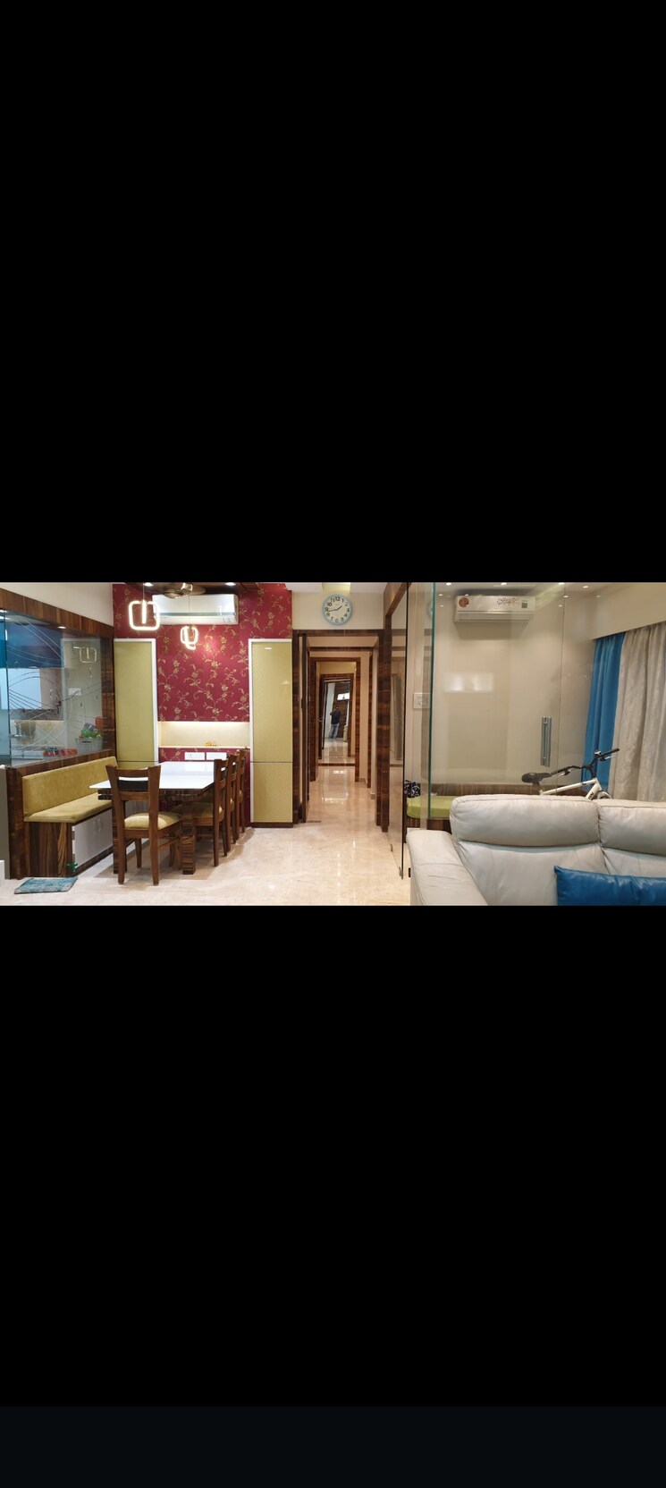 Living Room, dosti-group-imperia 3 Bedroom 1155 Sq.Ft. Apartment In Manpada Thane 8889213