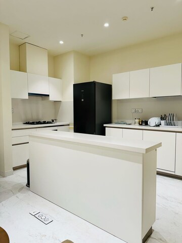 Kitchen in 2 BHK Apartment at Bhartiya Leela Residences, Thanisandra Main Road – for Sale