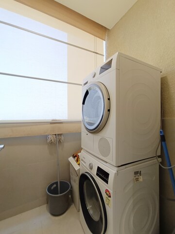 Bathroom in 2 BHK Apartment at Bhartiya Leela Residences, Thanisandra Main Road – for Sale