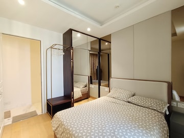 Bedroom in 2 BHK Apartment at Bhartiya Leela Residences, Thanisandra Main Road – for Sale