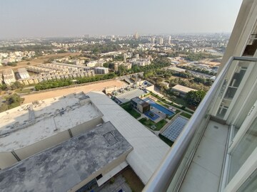 Balcony in 2 BHK Apartment at Bhartiya Leela Residences, Thanisandra Main Road – for Sale