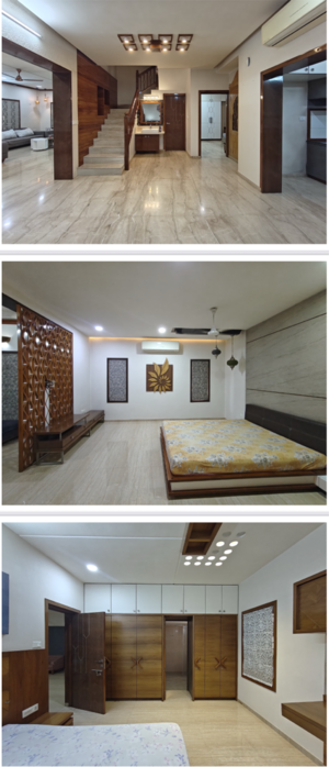 Bedroom in 5 BHK Villa at Thaltej – for Sale