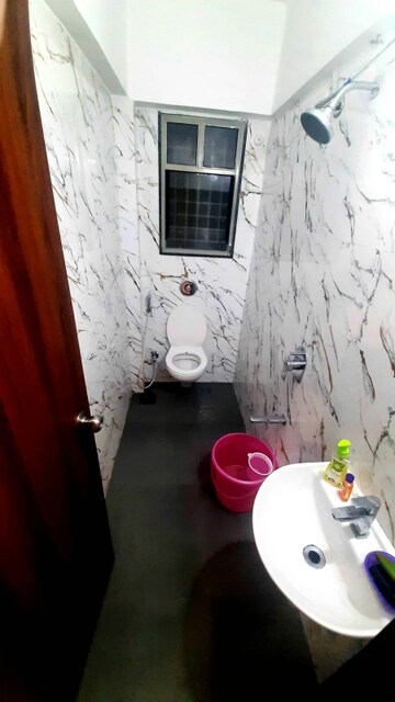 Bathroom in 2 BHK Apartment at Excellaa Panama Park, Lohgaon – for Rent