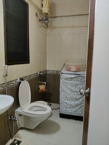 Bathroom in 2 BHK Apartment at Neelkanth Kingdom, Ghatkopar West – for Rent