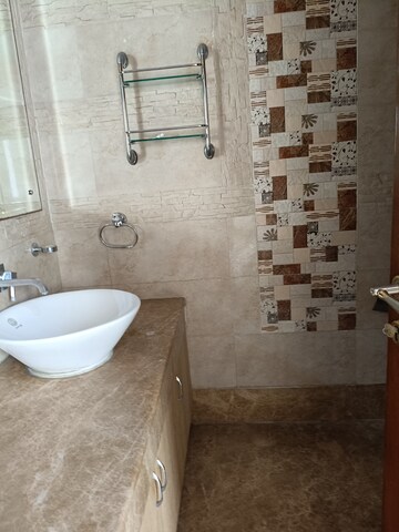 Bathroom in 4 BHK Builder Floor at New Friends Colony – for Rent
