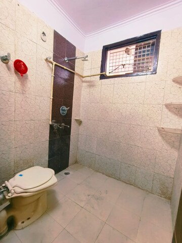 Bathroom in 2 BHK Builder Floor at Dwarka Mor – for Rent