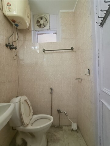 Bathroom in 2.5 BHK Apartment at Boutique Residential Apartments C-220, Malviya Nagar – for Rent