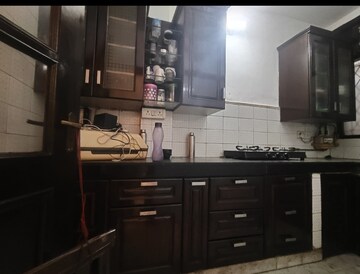 Kitchen in 2.5 BHK Apartment at Boutique Residential Apartments C-220, Malviya Nagar – for Rent
